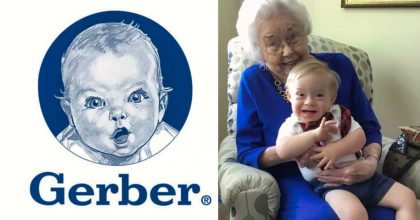 Together for the First Time – The Original and New Gerber Babies 90 Years Apart