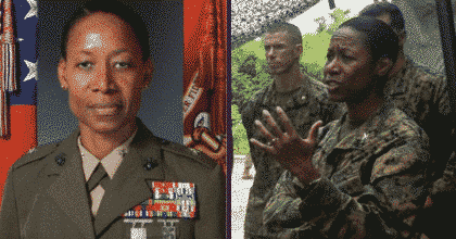 First black woman to serve as a general in the Marine forces, nominated by Trump.