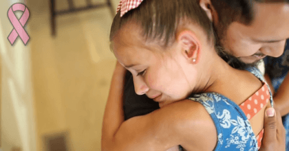 The little girl finally meets her donor who saved her life from Leukemia.