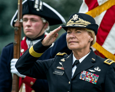 The first-ever woman to become a 4-star general gets honored bt West Point