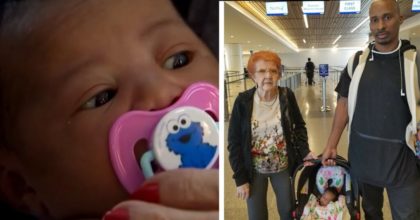 The airline won’t let father board his new-born adopted baby girl.