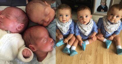 Triplets born prematurely survive all odds.