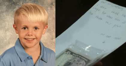 A third-grader does a heartwarming act where he gives his teacher a ‘pay raise’ by giving her his birthday money