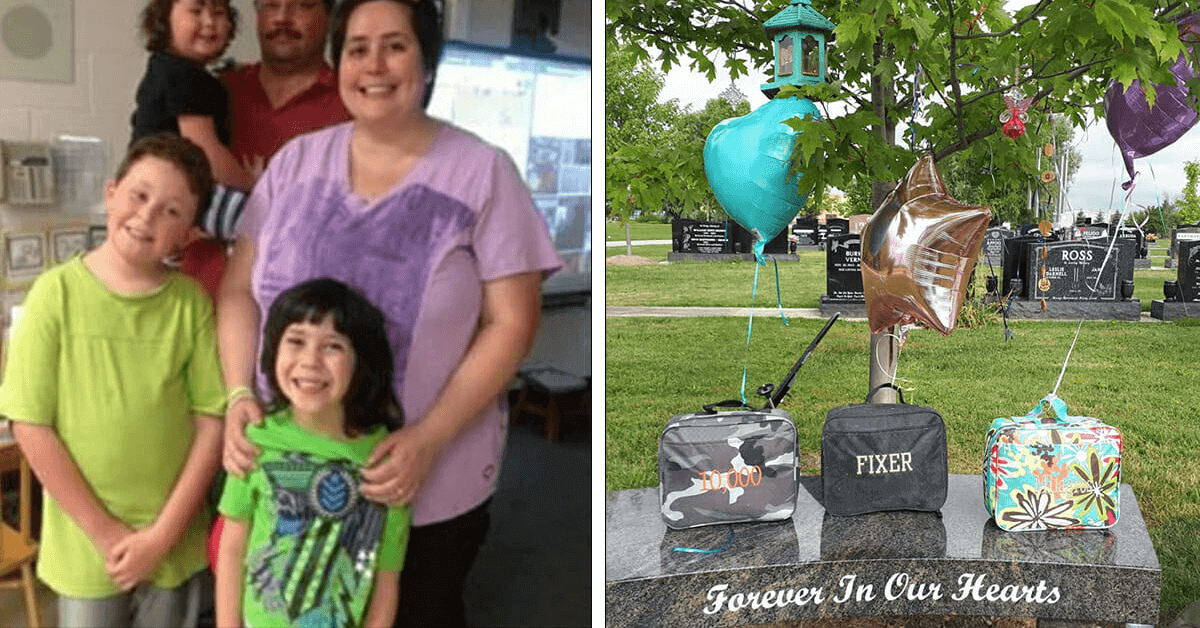 Mother Shares a Photo of the Graves of her 3 Kids Killed by a Drunk Driver!