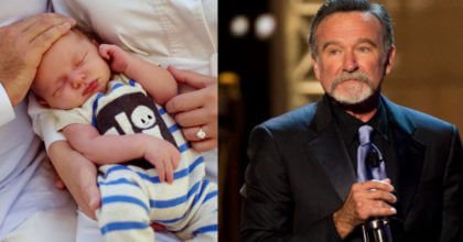 Son of famous actor Robin Williams decides to pass on the name to his newborn