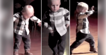 Little Boy Dances Jive to Elvis Presley’s Jailhouse Rock & Blows Everyone´s Mind