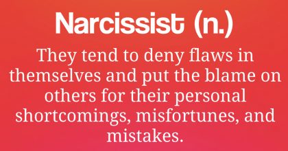 Narcissists – What are they, and How to Put up With Them 