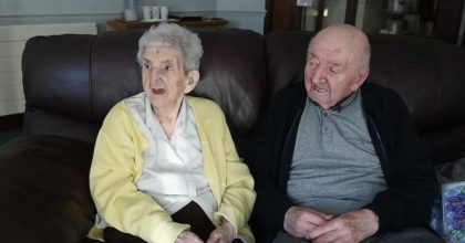 A 98-year old mother moves to care home to be closer to her 80-year-old son