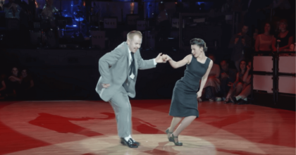 Nowadays Swing Dancers Rock the Stage With Old School Moves