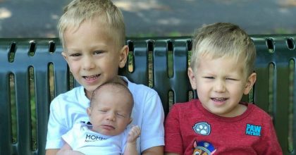 Three young brothers battle the same rare eye cancer