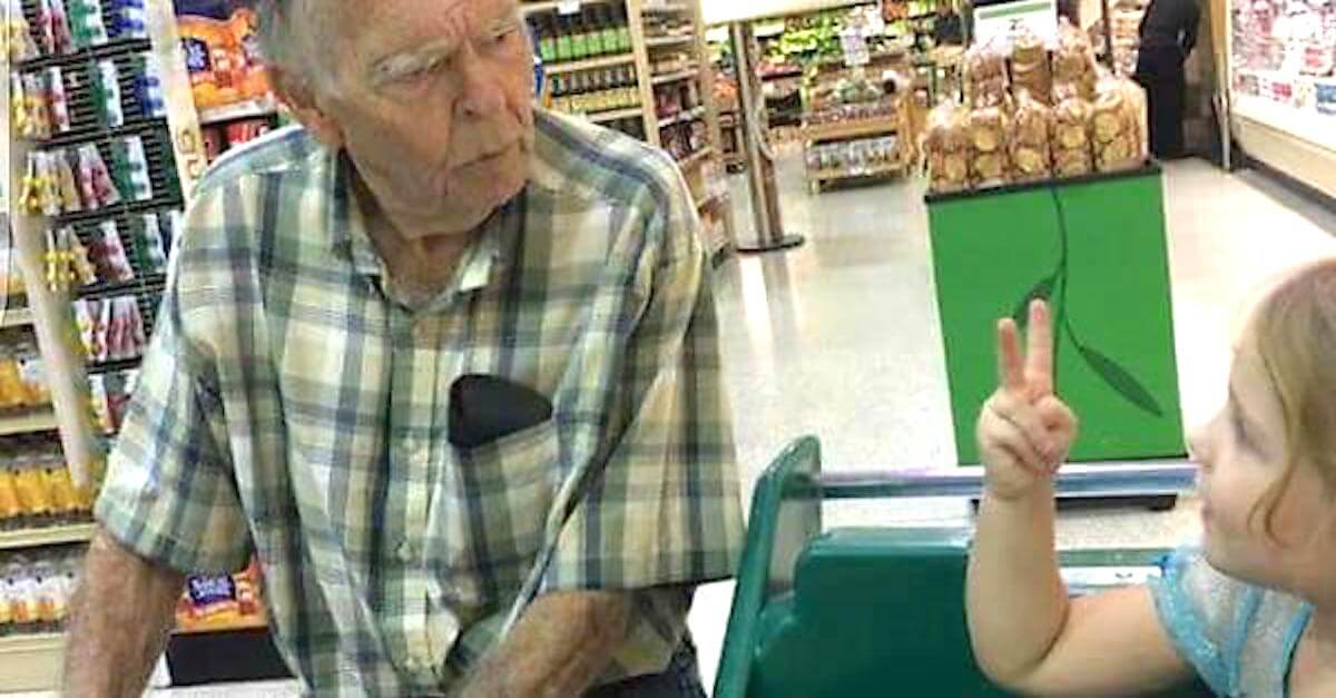 An amazing friendship between a 4-year-old and an elderly man