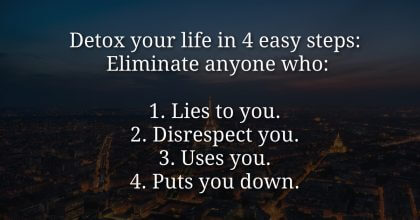 Detox your life