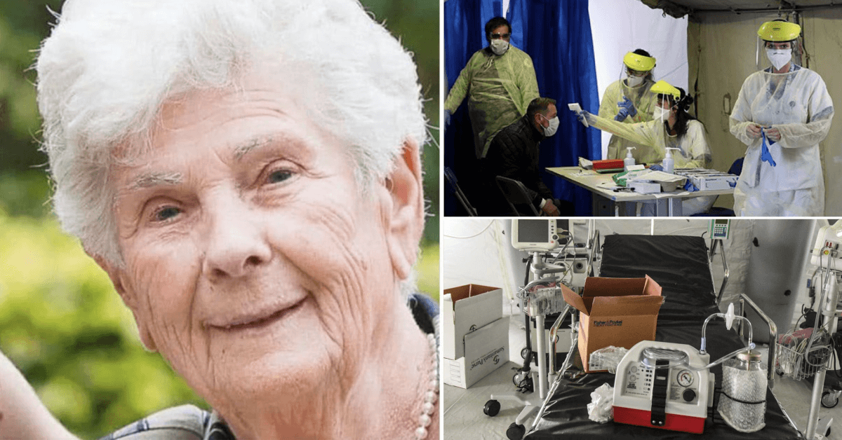 90-year-old woman refuses ventilator, says it should be used on younger infected patients