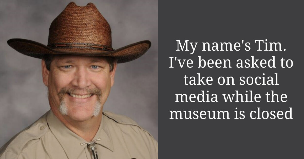 Oklahoma museum puts their security guard in charge of Twitter, and his tweets are amazing