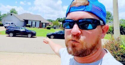 A man releases photos that nobody was supposed to see after his neighbor sues him