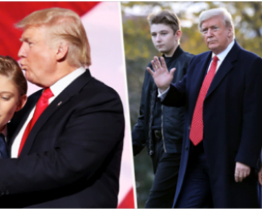 The relationship between Donald Trump and his son Barron