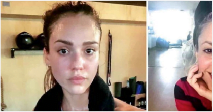 Celebrities without makeup or filters