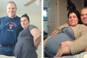 Dad rushes girlfriend to delivery room to give birth to quintuplets, only for midwife to uncover huge lie