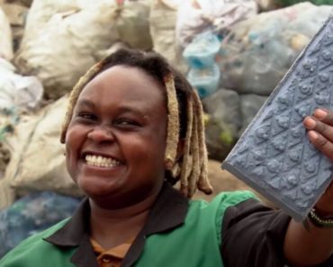 Woman Turns Non-Recyclable Plastic Into Bricks 7 Times Stronger Than Concrete