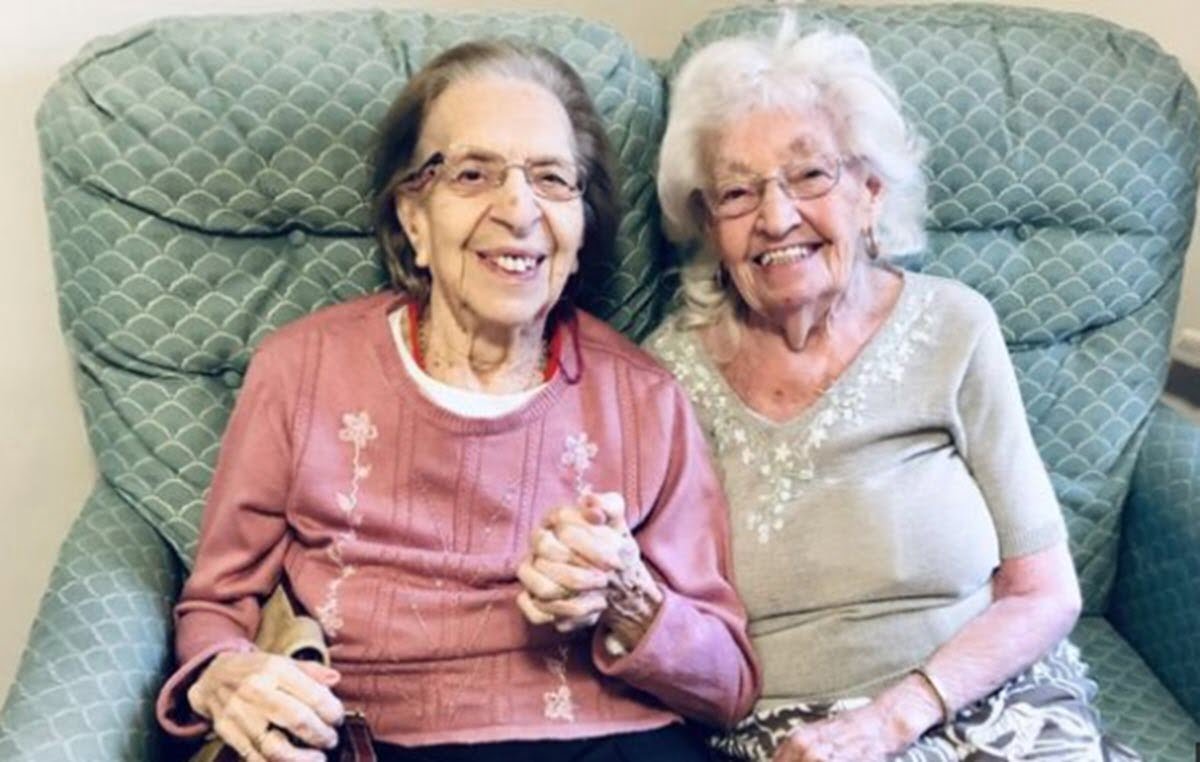 89-Year-Old Best Friends Since Age 11 Move Into the Same Nursing Home To Be Near Each Other