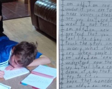 10-Year-Old Autistic Boy Writes Poem For Homework, His Teacher Is At A Loss For Words