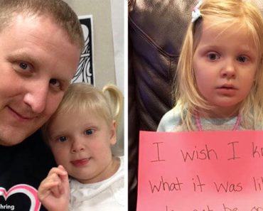 Dad carries his ill daughter and gets shouted at by a stranger- his response leaves the man in tears