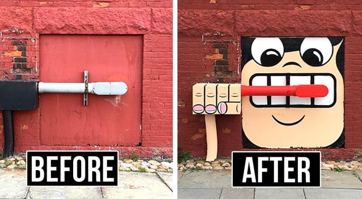 This Artist Fills The Streets Of New York With Color And Carelessness As He Beautifies Walls, Manholes And Pipes.