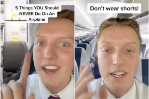 Why wearing shorts on a plane is bad? Flight Attendant Reveals!