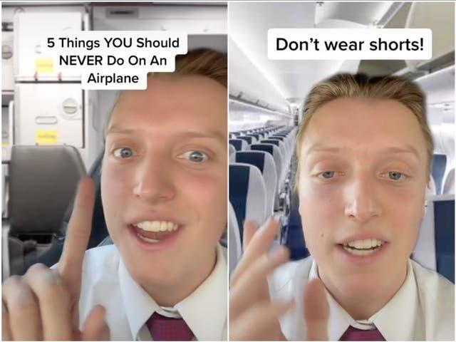 Why wearing shorts on a plane is bad? Flight Attendant Reveals!