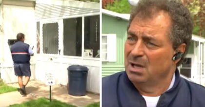 Mailman saves woman’s life after spotting her child wandering outside alone