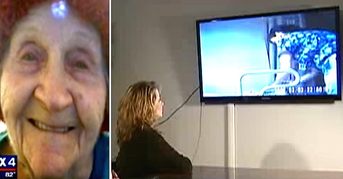 Grandma ‘keeps falling out of wheelchair’, so daughter installs camera