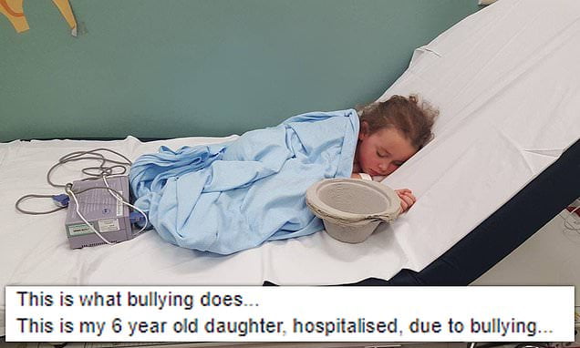 6-year-old girl fights for life after classmate’s sick game – her mom says bullying needs to stop