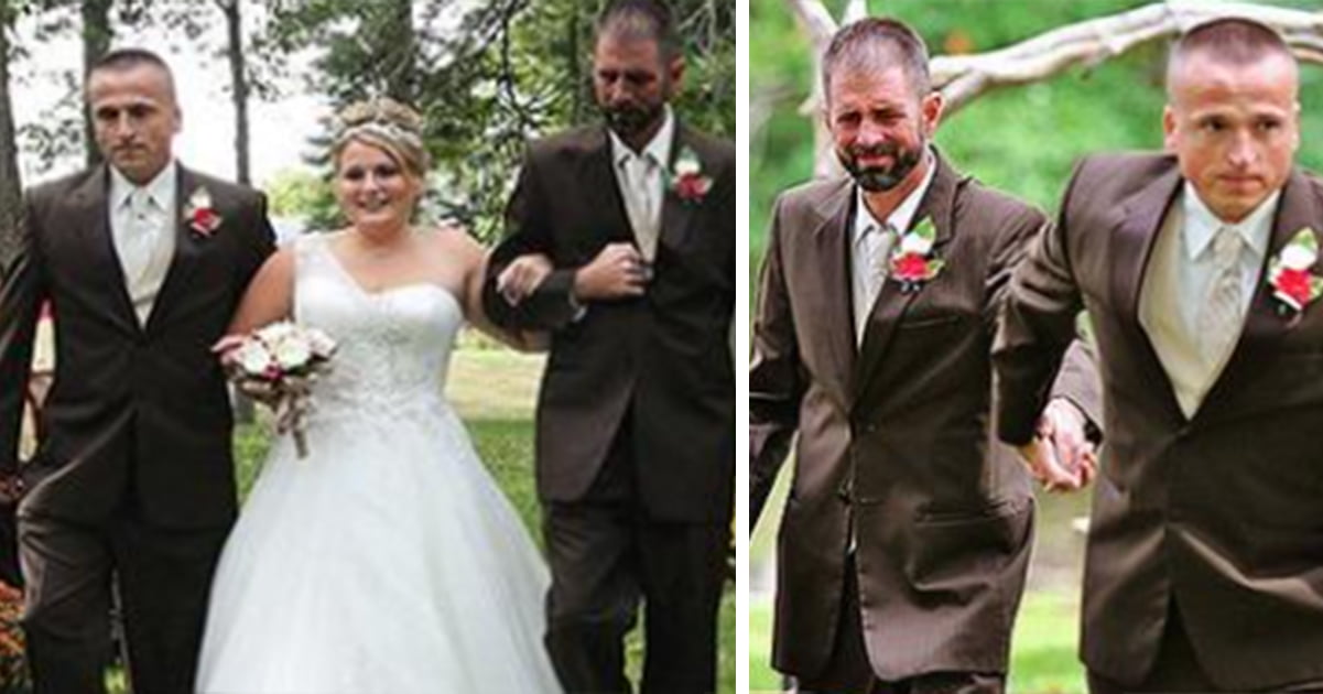 Dad stops wedding so daughter’s stepfather can walk her down the aisle too