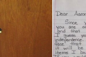 Mom’s honest letter to son gives him “rude awakening”