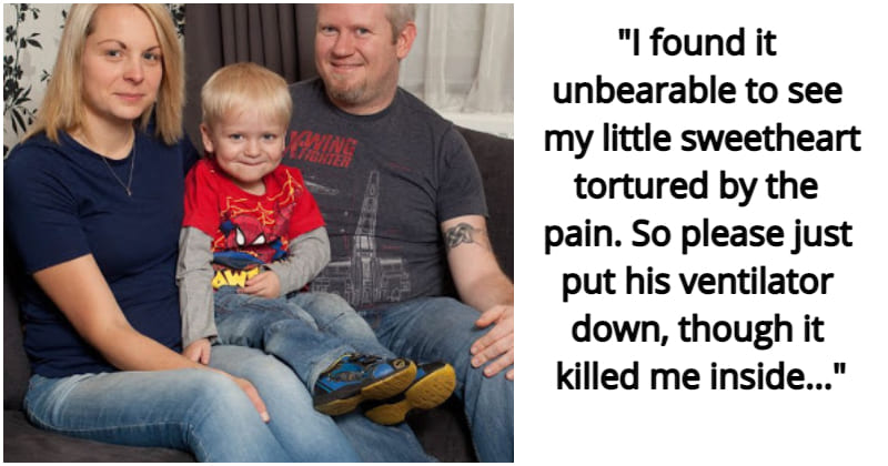 Parents Decides That His Ventilator Shut Off, But A Miracle Of Love Comes To Save His Life