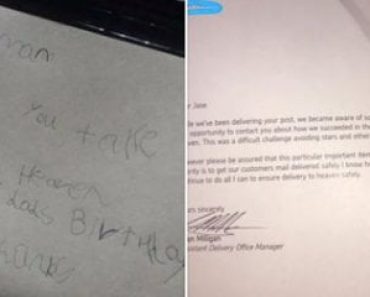 Boy writes letter to dad in Heaven, surprised to receive this response