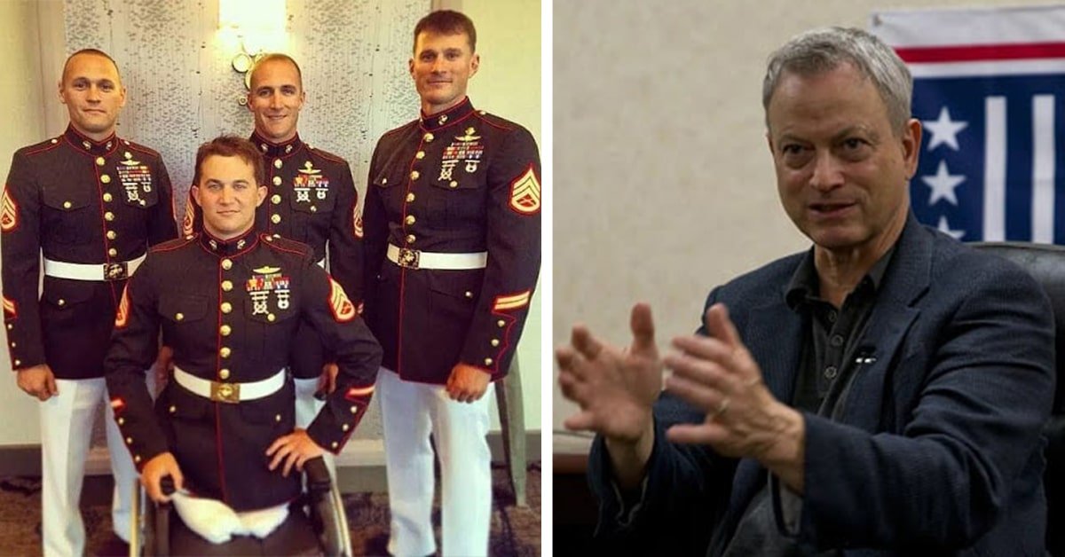 Gary Sinise builds custom home for Marine who lost both legs at war