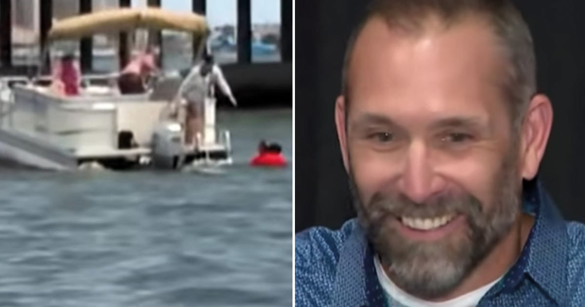 Brave man rescues toddler ejected from vehicle and thrown into bay by jumping 25 feet off bridge