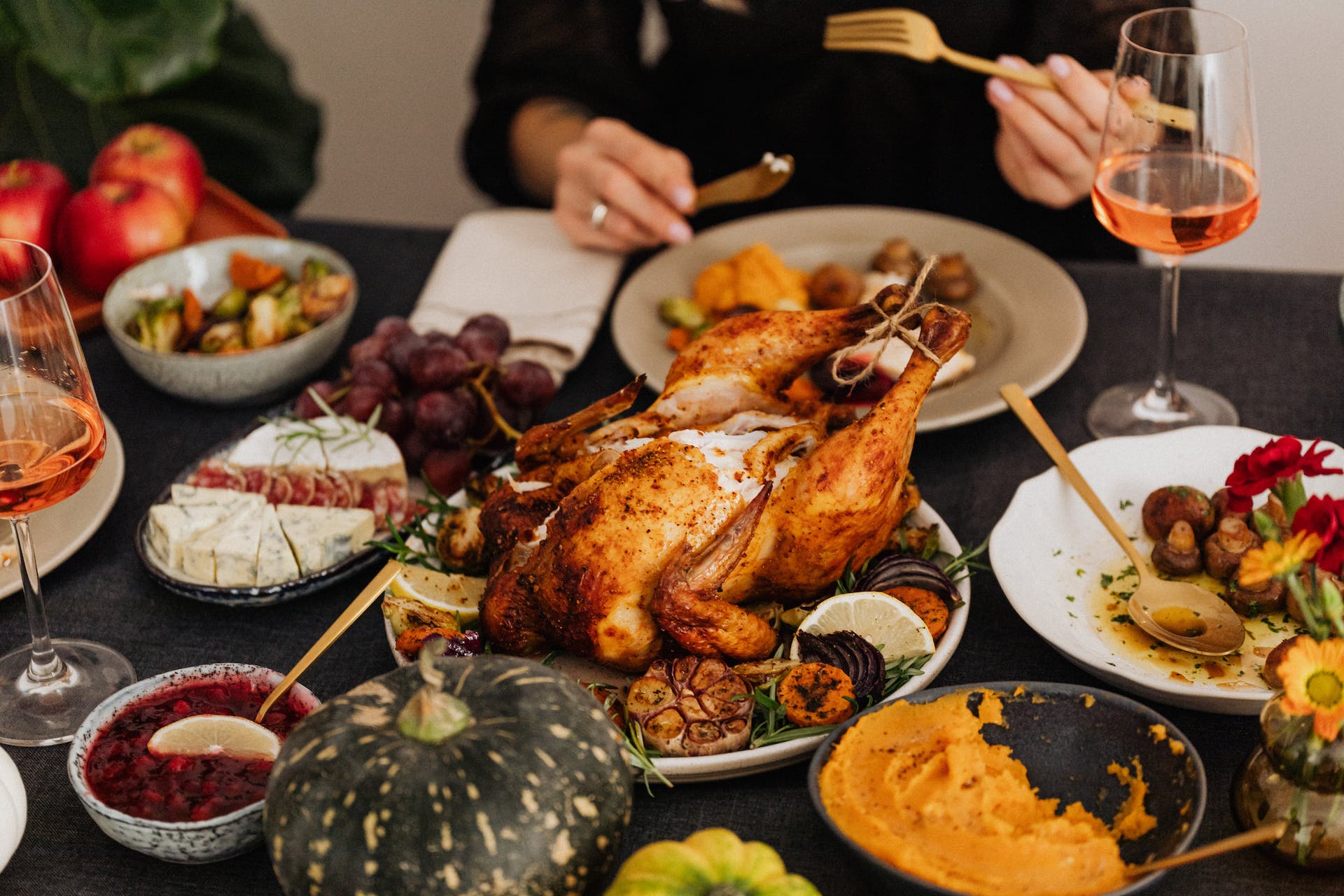 Thanksgiving dinner served on the table | Source: Pexels