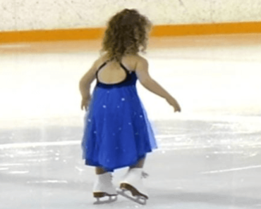 Watch This Adorable Little Girl’s Impressive Ice Skating Moves