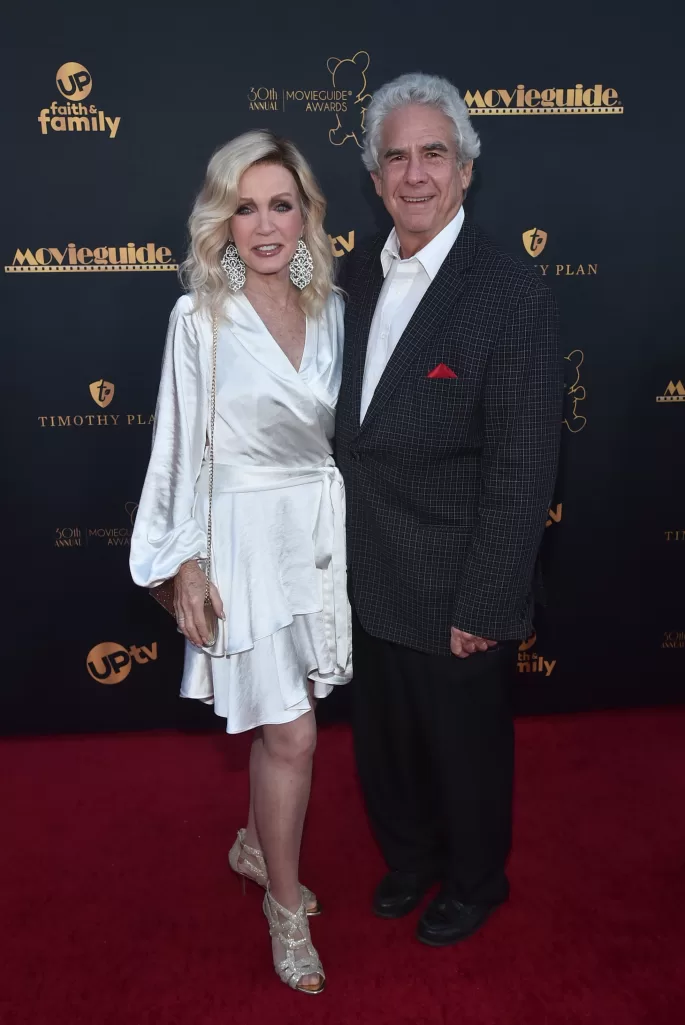 Donna Mills and Larry Gilman attend the 30th Annual Movieguide Awards at Avalon Hollywood & Bardot on February 10, 2023 in Los Angeles, California. | Source: Getty Images