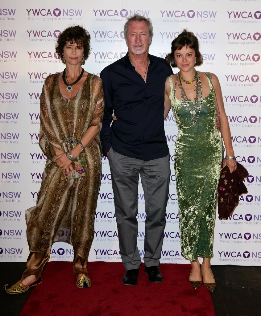Bryan Brown, Matilda Brown, and Rachel Ward at the YMCA New South Wales' fundraiser in October 2010 | Source: Getty Images