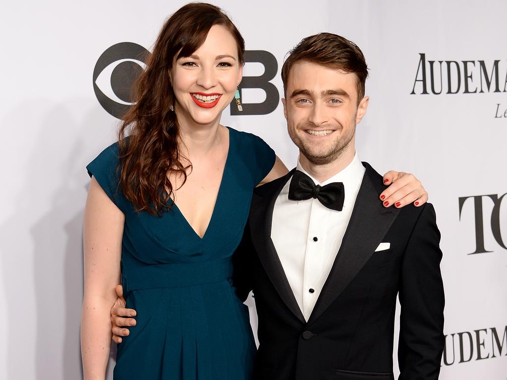 Erin Darke and Daniel Radcliffe have been together since 2012. Picture: Dimitrios Kambouris/Getty Images for Tony Awards Productions