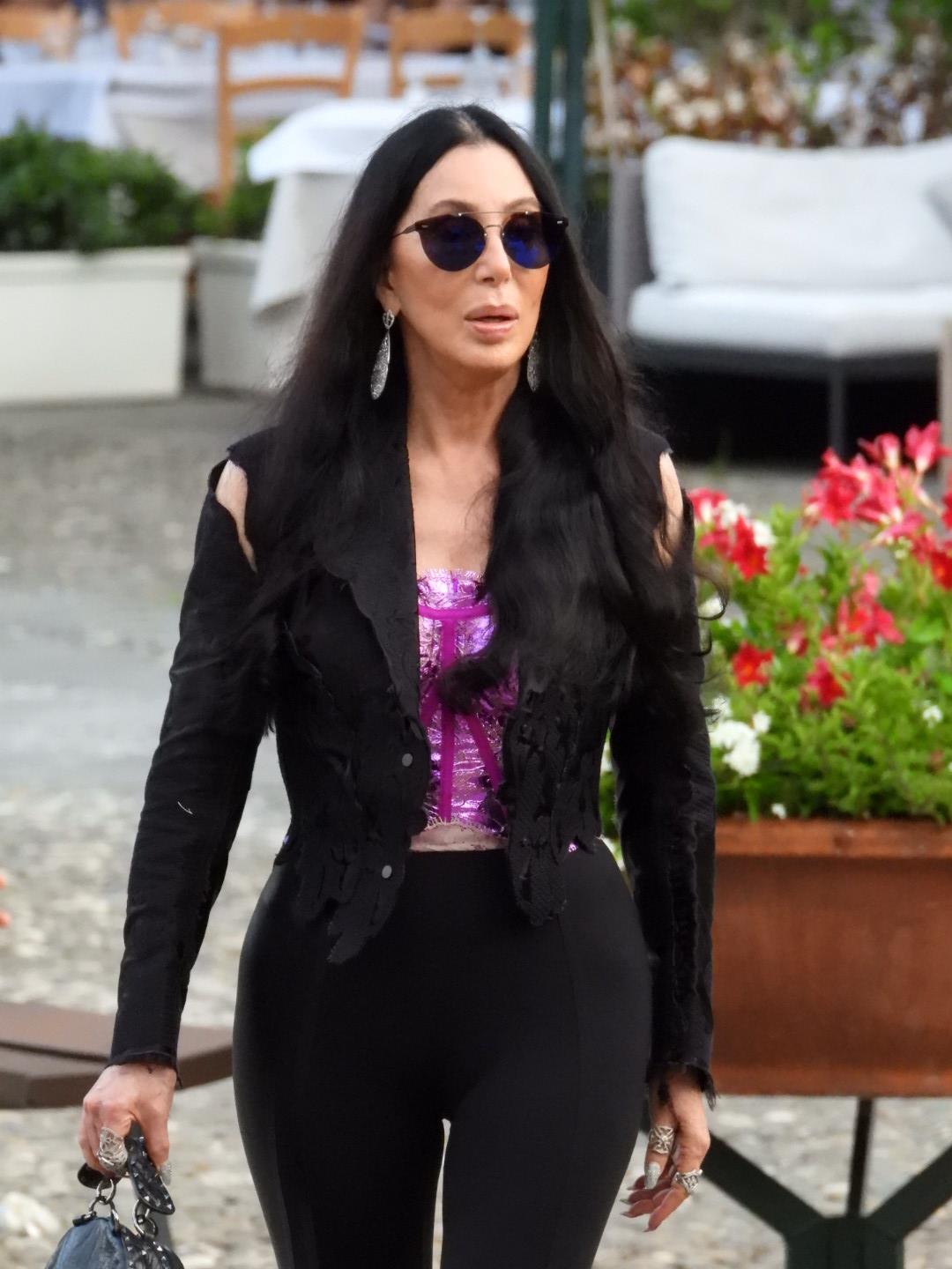 Cher is seen on July 18, 2021 in Portofino, Italy. | Source: Getty Images