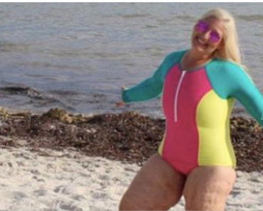 A woman who lost 350 pounds had the best response to being body shamed at the beach