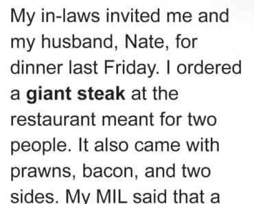 Awkward dining moment – Mother-in-law insists I cover the entire bill due to my large steak order