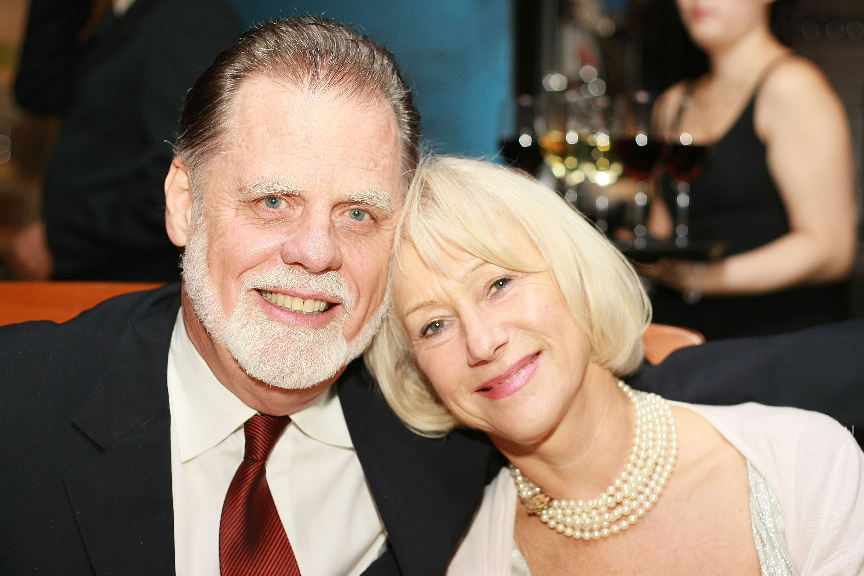 Taylor Hackford and Dame Helen Mirren at the 7th Directors Guild of America Honors after-party on October 16, 2008, in New York City | Source: Getty Images