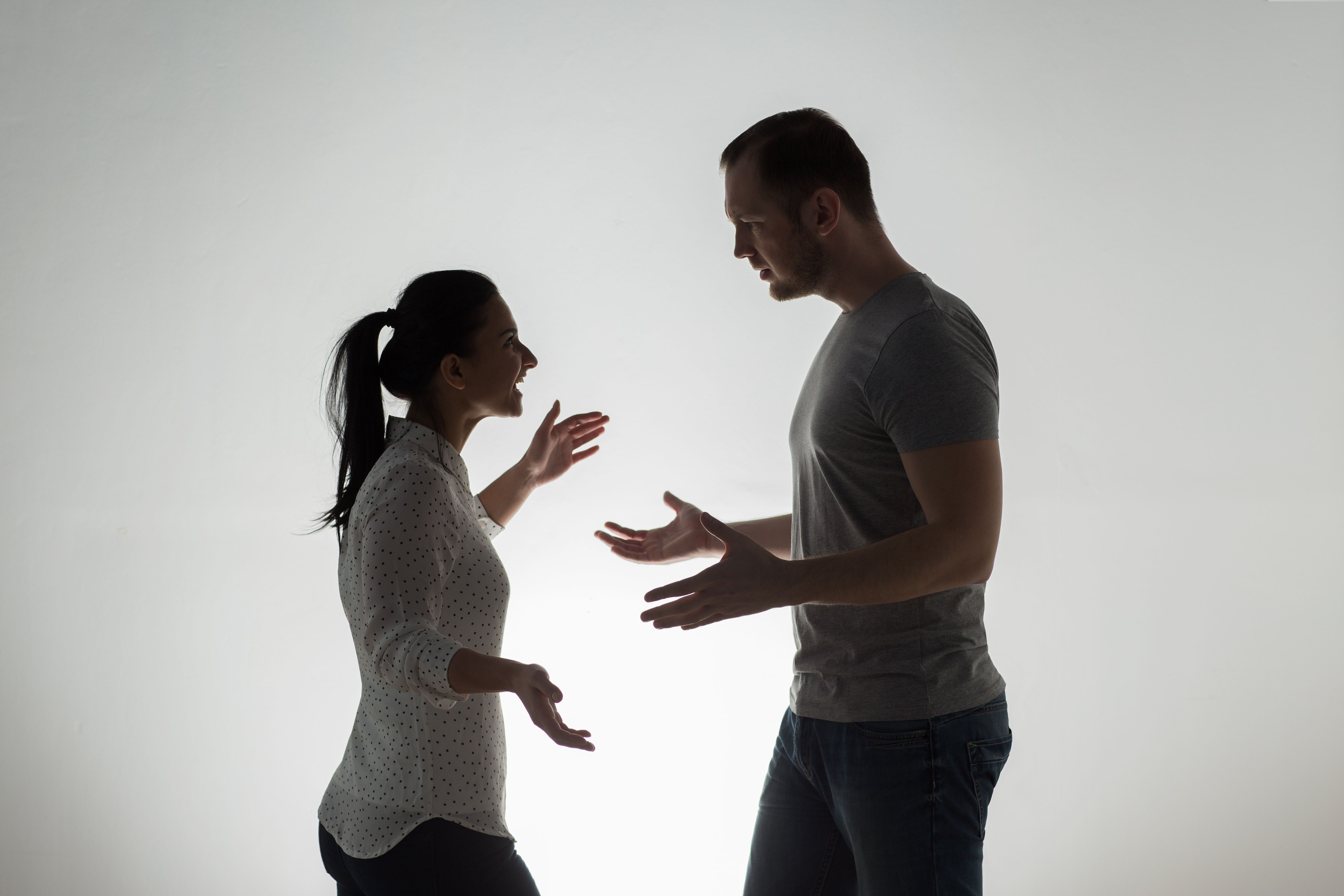 Man and woman arguing | Source: Shutterstock