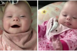 Mom of rare twins with Down syndrome shuts down critics with photo showing how beautiful they are