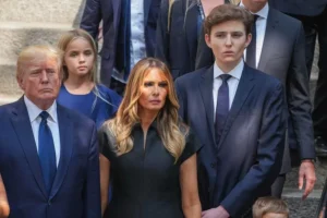 Barron Trump’s ‘unusual’ gesture to his father – body language expert reveals hidden meaning